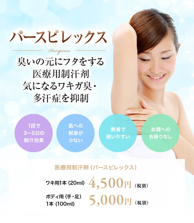 パースピレックス 肌と歯のクリニック 千葉 美容皮膚科